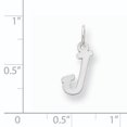 thumbnail image 3 of 925 Sterling Silver Dainty Letter J Initial Name Monogram Necklace Charm Pendant, 3 of 8