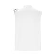 thumbnail image 4 of Tops Casuales sin Mangas para las Mujeres Elegante Satén Encaje Blusa, Tanque de Verano de Color Sólido para el Uso Diario, 4 of 7