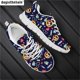 thumbnail image 1 of Zapatillas de deporte suaves con estampado de enfermería Doginthehole para mujer, zapatillas de tenis planas para senderismo con diseño de corazón, de malla transpirable., 1 of 6