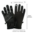 thumbnail image 3 of Riding Gloves Heated Gloves, Rechargeable Battery-Powered Warm Gloves, Anti-Slip Waterproof for Extreme Cold Weather Skiing Hiking Camping Outdoor Work (Black L), 3 of 8
