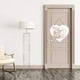 thumbnail image 3 of Letrero de bienvenida para puerta en forma de corazón para el Día de la Madre, tarjeta del Día de la Madre, tarjeta de papel con marco de metal, plegable y portátil, adecuado para la sala de, 3 of 8