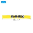 thumbnail image 2 of 4pcs Wrist Bells, Jingle Bells Ankle Bells Percussion Instruments Musical Rhythm for Party Christmas, Yellow, 2 of 6