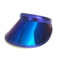 thumbnail image 5 of Mightlink Unisex Summer Iridescent Mirrored Outdoor Travel Beach Anti-UV Sun Visor Hat, 5 of 7