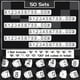 thumbnail image 5 of 50 Juegos de Cubos para Exhibir Precios, Números, Letras, Etiquetas de Precio, Bloques Cúbicos, Expositor de Dólares Ajustable, Kit de Mostrador Pequeño., 5 of 5