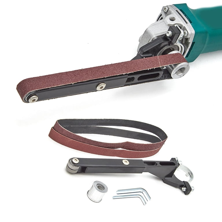 Angle Grinder Belt Sander Attachment, 100mm Electric Grinder To Belt Sander Converter With Rotating Head