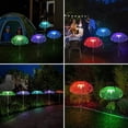 thumbnail image 3 of Happon Solar Garden Lights Outdoor Jellyfish Solar Lights, 7 Color Gradient Waterproof Solar Fairy Light for Christmas Lawn Patio Yard Walkway (5 Pack), 3 of 6