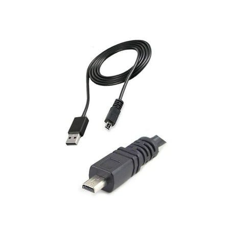- USB charge and data sync plug jack connector cable charger for home or travel & via power ports/car/wall/battery accessories designed for Nikon Coolpix S6200 / S6300