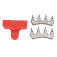 thumbnail image 2 of Wool Clipper Blade, Stainless Steel Versatile 4 Teeth Sheep Cutter Replacement Blade  for Goats, 2 of 7