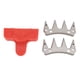 thumbnail image 2 of Cuchilla De Repuesto Para Cortadora De Ovejas, Cuchilla De Tijeras De Lana Versátil, Antiobstrucción, Eficiente, Suave, 4 Dientes Para Cabras, 2 of 7