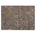 thumbnail image 2 of Addison Rugs Chantille Indoor/Outdoor Transitional Floral Brown Washable Rectangle Rug, 1'8" x 2'6", 2 of 6