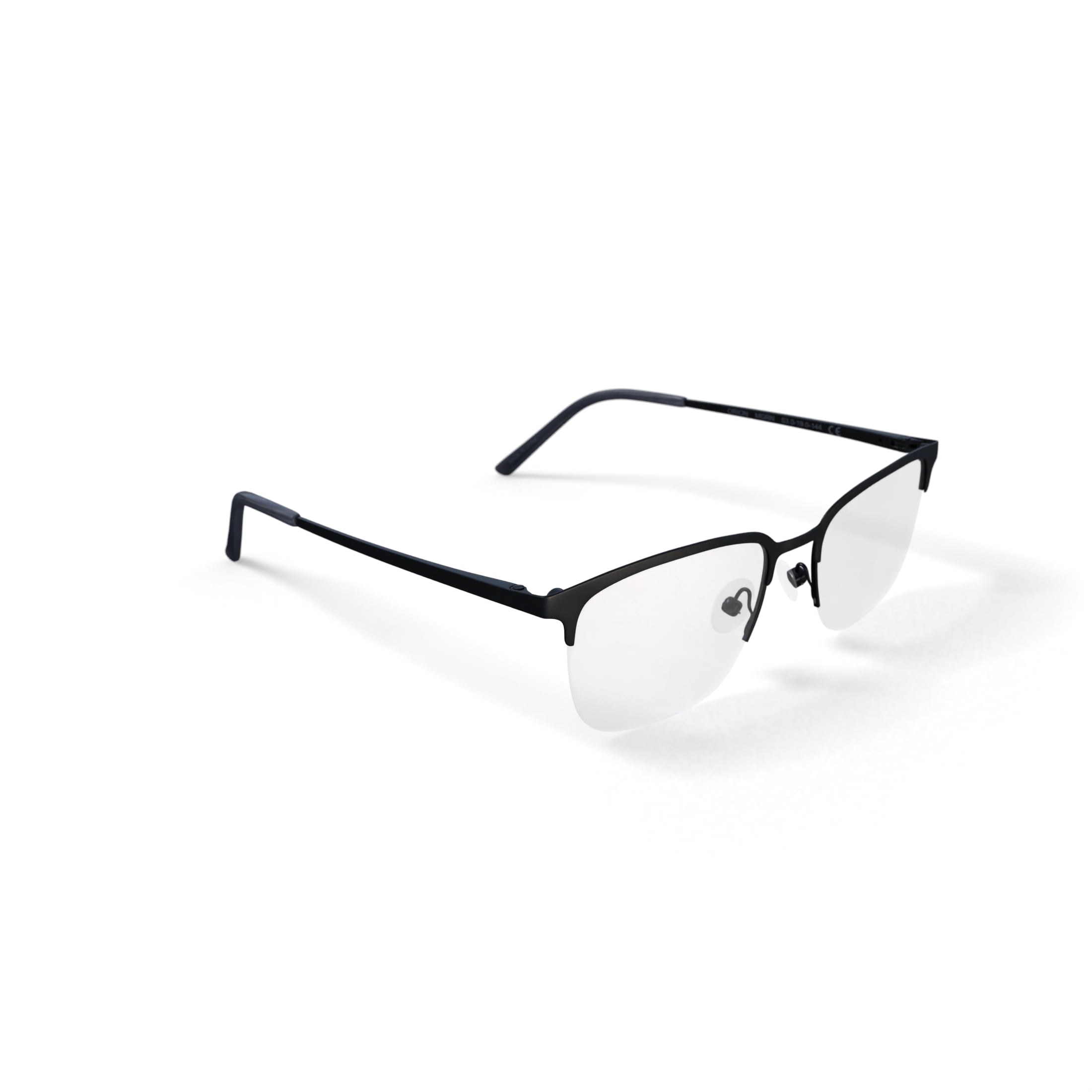 Bio Eyes Men's Orion Browline Prescription Eyeglasses with Case, Green