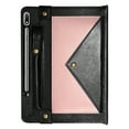 thumbnail image 6 of for Samsung Galaxy Tab 12.4" S8plus/X800/X806/S7FE/T730/T733/T736/T738/S7plus/T970/T975 Envelope Case, PU Leather w/Pen Holder/Card Slot/Hand Strap Wallet Shoulder Bag Carrying Case,Rosegold, 6 of 6