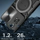 thumbnail image 3 of Poco X5 Pro X4 Pro F5 Pro M4 M5 F3 C40 Estuche rígido para teléfono de armadura pesada a prueba de golpes de lujo con soporte de metal, 3 of 4