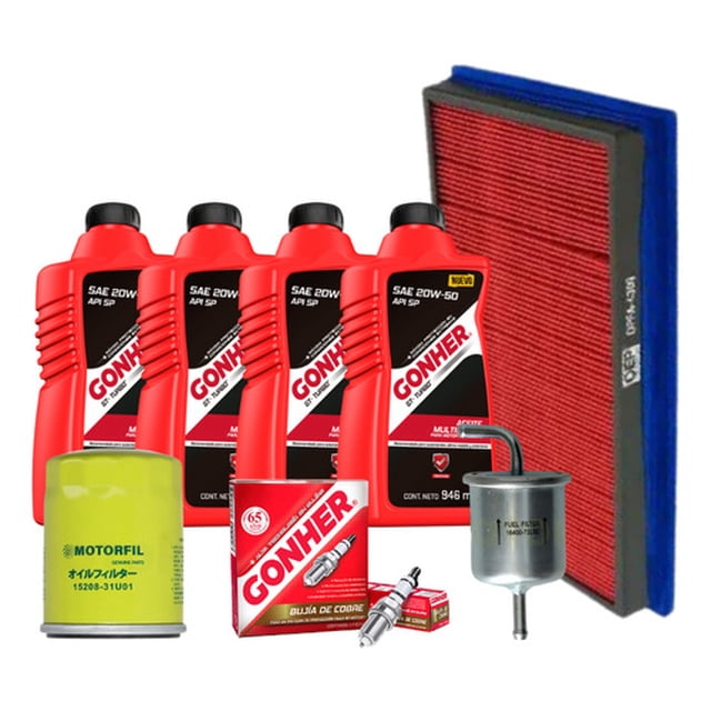 Kit De Afinacion Altima 1993-2001 2.4l Buja Gonher 20w50