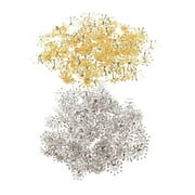 200 Piece Gold Copper Filigree Flower Beads Cap End Jewelry Making Findings Accessories 13mm