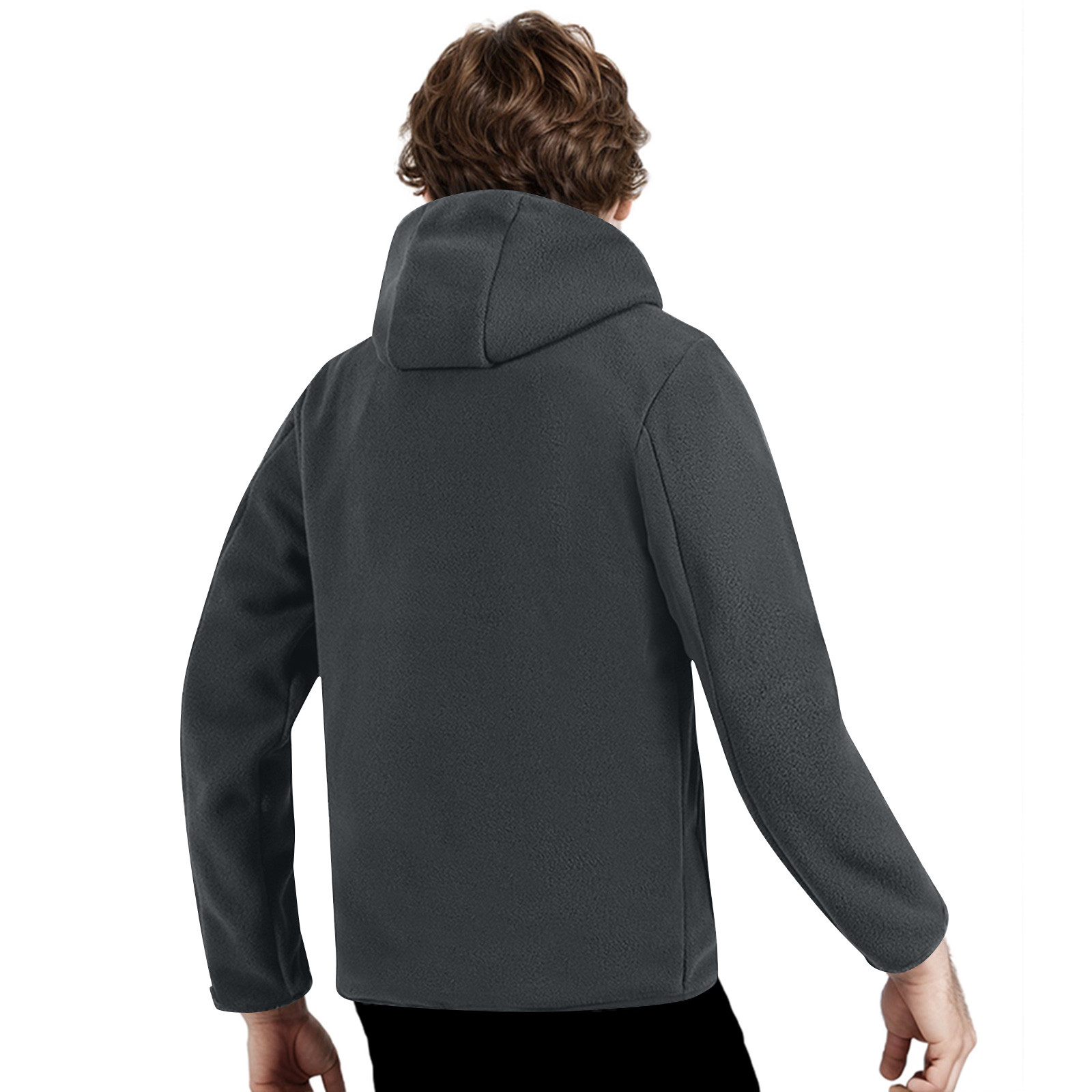 Turilly Unisex 6 Heated Hoodie Usb Rechargeable Thermal Sweatshirt Washable Hooded Sweatshirt For Men And Women