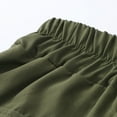 thumbnail image 5 of Gibobby pantalones de yoga Pantalón de color sólido para mujer Pantalones casuales Pantalones de cintura alta para mujer Pantalones delgados de nueve puntos de color sólido (Verdinegro, M), 5 of 5