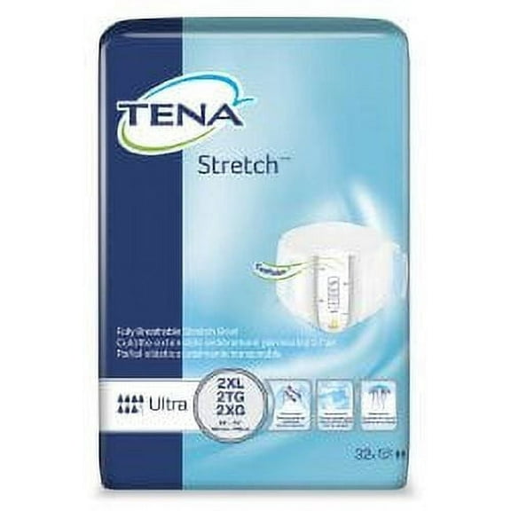 Essity HMS North America Inc Adult Incontinent Disposable Heavy Absorbency Brief, 2X-Large, 64 Ct