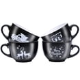 thumbnail image 1 of Bruntmor | Large 24 Ounce Ceramic Mugs For Coffee And Cereal Christmas Theme, 1 of 8