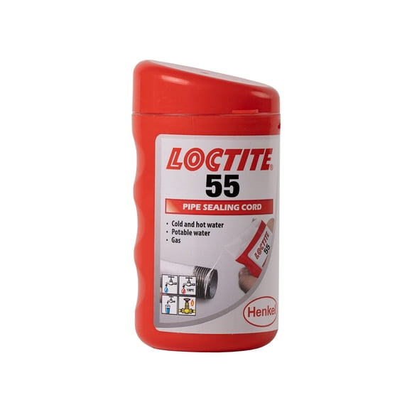 Cable de sellado Loctite 55X150M LOC para tubos de plástico y metal