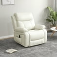 thumbnail image 2 of HOMCOM Fauteuil Inclinable Manuel avec Points de Massage par Vibration, Fauteuil Inclinable, 2 of 10