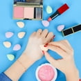 thumbnail image 4 of Apercolorier  Small Mini Beauty Makeup Sponge Blender Under Eyes 6 Pcs,Multicolor,Latex Free., 4 of 6