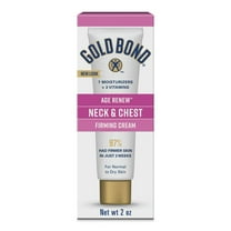 Gold Bond Age Renew Neck and Chest Firming Cream, with Hyalorunic Acid, for Normal to Dry Skin, 2 oz