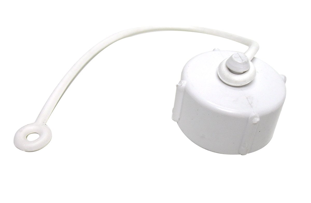 Valterra T1020-1DWVP White 3//4 Carded Hose Cap