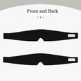 thumbnail image 2 of Cauagu Black Print Blocking Sleep Eye Masks- Blackout Sleep Mask Sleep Eye Masks for Men Women Adjustable Eye Cover Mask for Side Sleeper Travel Airplane, 2 of 7
