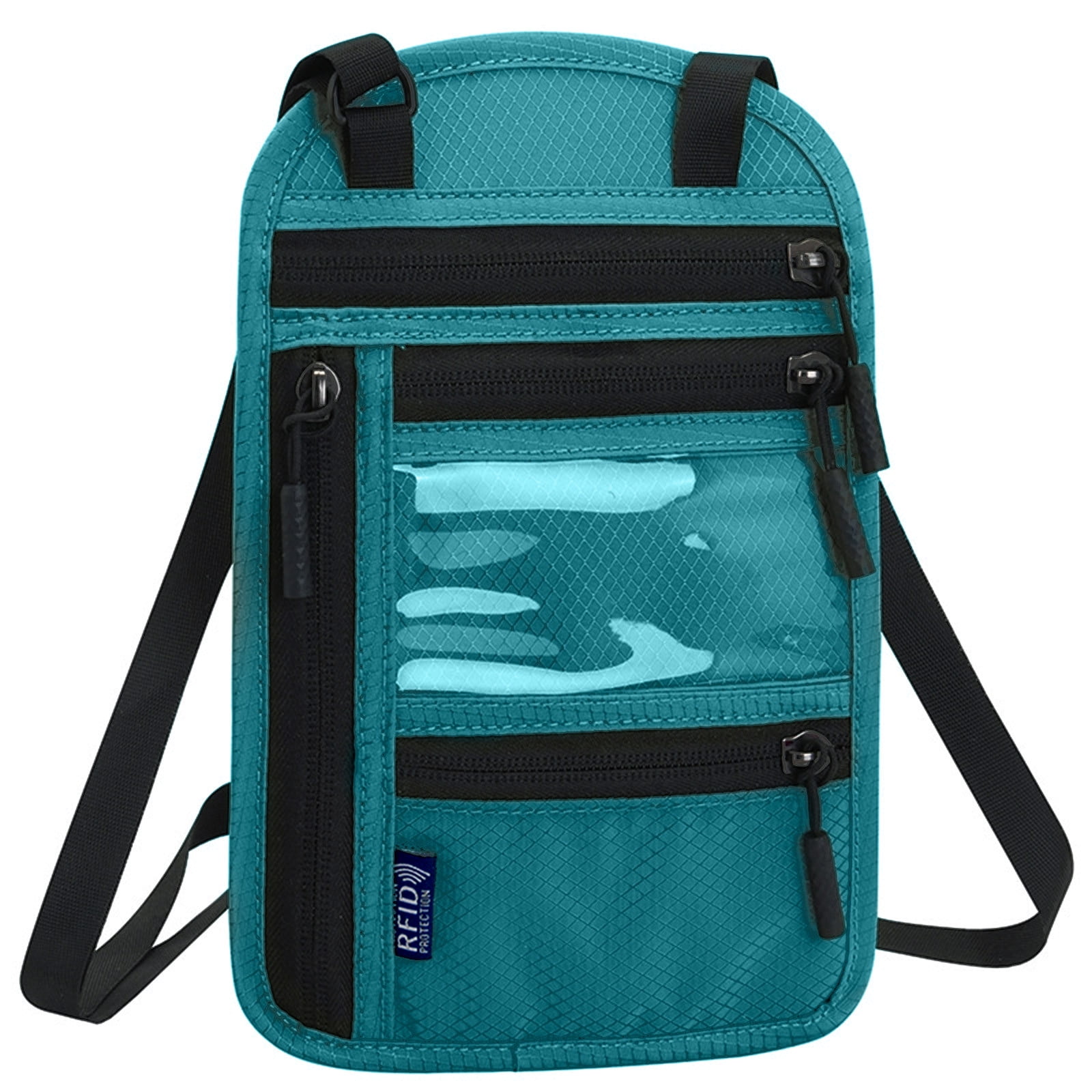 SYCNB Black Small Side Shoulder Bag Crossbody Bag For Men Women Mini  Messenger Bag Satchel Bag Travel Purse Wallet Passport Holder Bag- Unisex