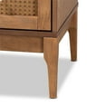 thumbnail image 3 of Bowery Hill Commode à 4 Tiroirs en Bois Fini Noyer Frêne et Rotin, 3 of 10