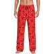 thumbnail image 1 of Balery Red Ladybugs On White Dotted Pantalones de pijama para hombre, pijama ultraligero, pantalón de descanso-Large, 1 of 6