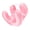 Pinkish, variant on Slow Rebound Travel Pillow, Soft Memory Foam Neck and Face Support for Airplane, Office and Home Sleeping, Pink, 13.78in / 35cm