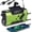 Green-5000mAh/18500mWh, variant on Emergency Radio, 5000mAh/18500mWh Weather Radio, Solar Hand Crank Radio with AM/FM/NOAA Alert, Cell Phone Charger, Flashlight and SOS Siren (Green)