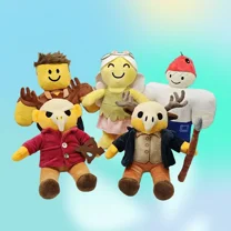 New 99 Nights in The Forest Character Plush Toys Set, 9.8" 99 Nights Plushies Pillow, Game 99 Nights Fans' Collection Stuffed Animals, Ideal Valentine Christams Gifts & Home Decors, by BOSALY (4pcs)