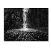 Fei Shi 'Sky Fall' Canvas Art