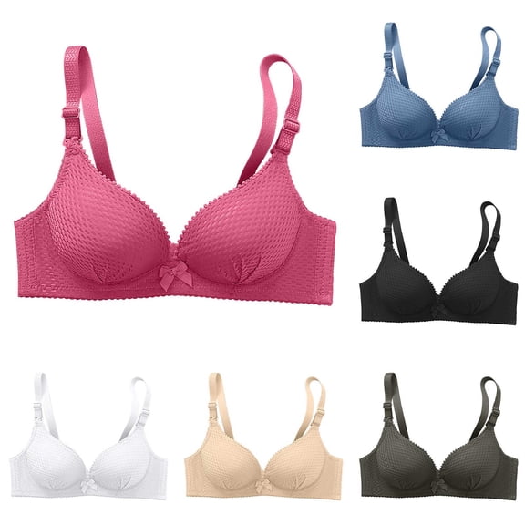 Antinious Women Wireless Bras Push Up Breathable Comfortable Soft Supportive
