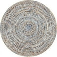 thumbnail image 4 of Jaipur Art And Craft Modern 180x180 CM (6 x 6 Square feet)(70.20 x 70.20 Inch)Multicolor Round Jute AreaRug Carpet throw, 4 of 5