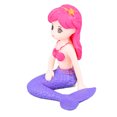 thumbnail image 3 of Aquarium Ornement Sirène Belle Figurines Miniatures Décoratives Sûres pour Aquarium Queue Courbée Cheveux Rouges, 3 of 20