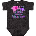 thumbnail image 3 of Inktastic My Great Grandma Loves Me Cute Elephants Boys or Girls Baby Bodysuit, 3 of 5