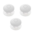 thumbnail image 2 of Abbracc 4X 3 Pieces Toilet Flush Button Home Decor Easy Installation Toilet Push, 2 of 9