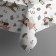 thumbnail image 5 of Forest Fairy Princess Pattern Square Tablecloth,Waterproof Square Table Cover,Wipeable Spillproof Washable Table Cover for Home Kitchen Party Decor 42"X42"(107x107cm), 5 of 6