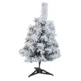 thumbnail image 4 of Abbracc Artificial Christmas Tree Decoration Flocking Xmas Tree for Entrance Indoor S S, 4 of 9