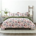 thumbnail image 5 of Pink 3 Piece Watercolor Floral Reversible Comforter Set , Twin/Twin XL, by Made Supply Co., 5 of 5