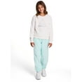 thumbnail image 5 of Reebok Girl’s Athletic Luxe Plush Crewneck Sweatshirt, Sizes 4–18, 5 of 5