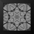 thumbnail image 2 of Berg, Sabine 12x12 Black Modern Framed Museum Art Print Titled - Kaleidoscope Duo I, 2 of 5