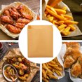 thumbnail image 4 of Miangastore 50pcs Kraft Paper Shredded Cake Fried Food Packaging Bags Oil-proof Food Containers, 4 of 9