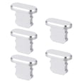 thumbnail image 1 of MasteelfCA 5Pcs Mobile Phone Dustproof Plugs Charger Port Protectors Compatible for iPhone, 1 of 7