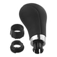 thumbnail image 6 of 6 Speed Manual Gear Shift Knob Black Pu Leather For Mercedes-Benz W203 Facelift W204 X204 W212 A207 Car Interior Parts, 6 of 9