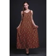 thumbnail image 3 of Bimba Robe Longue en Rayonne Imprimée Oiseaux pour Femmes Chic Bohème Été Maxi Plage-Petite, 3 of 5
